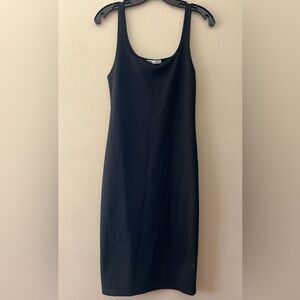 Zara Classic Black Tank Midi Dress - Women